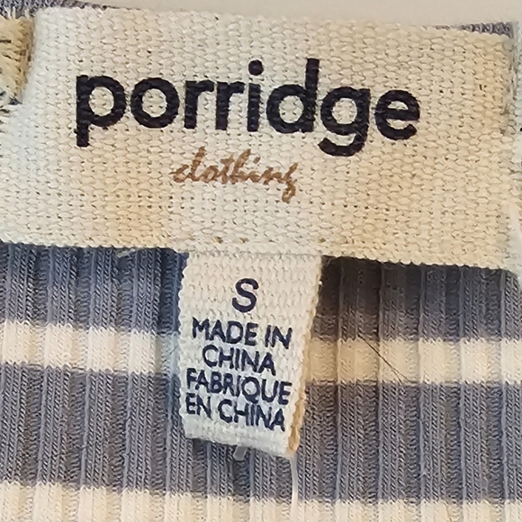 New Anthropologie Porridge Puff Sleeve Tie Front Long Sleeve Top sz small - Picture 4 of 4